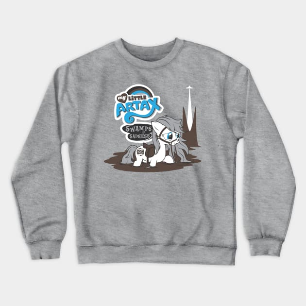 My Little Artax Crewneck Sweatshirt by SwanStarDesigns